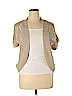 DressBarn Tan Cardigan Size XL - photo 1