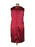 DressBarn 100% Polyester Red Cocktail Dress Size 14 - photo 2