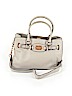 MICHAEL Michael Kors Gray Leather Tote One size - photo 1