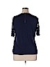 Market and Spruce Blue Short Sleeve Top Size XL - photo 2
