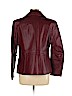 East 5th 100% Leather Burgundy Leather Jacket Size L (petite) - photo 2