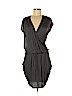 Aqua 100% Rayon Gray Casual Dress Size M - photo 1