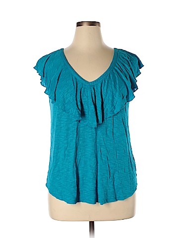 a.n.a. A New Approach Short Sleeve Top (view 1)