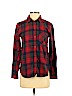 American Eagle Outfitters Red Long Sleeve Button-Down Shirt Size XS - photo 1