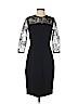 Carmen Marc Valvo 100% Polyester Black Cocktail Dress Size 2 - photo 1