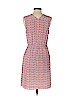 Rebecca Taylor 100% Polyester Red Casual Dress Size 2 - photo 2