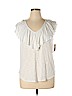 a.n.a. A New Approach 100% Rayon White Sleeveless Top Size XL - photo 1
