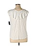a.n.a. A New Approach 100% Rayon White Sleeveless Top Size XL - photo 2