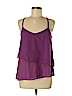 Splendid 100% Polyester Purple Sleeveless Blouse Size M - photo 1