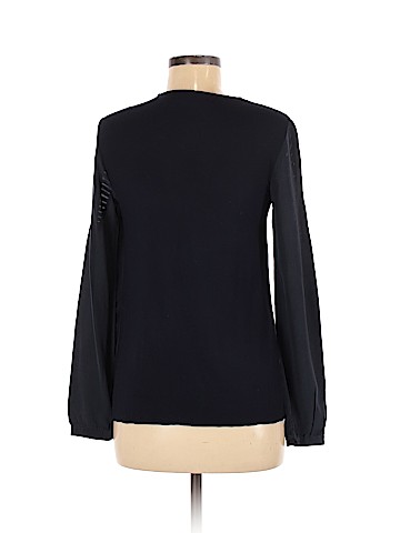 Bailey 44 Long Sleeve Silk Top (view 2)