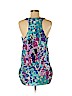 Aqua 100% Polyester Blue Sleeveless Blouse Size M - photo 2