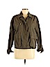 Banana Republic 100% Cotton Green Jacket Size M (petite) - photo 1