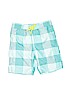 Tucker + Tate 100% Polyester Checkered-gingham Blue Board Shorts Size 6 - photo 1