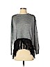 Aqua Gray Pullover Sweater Size XS - photo 1