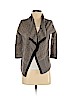 Karen Millen 100% Wool Tan Wool Cardigan Size 3 - photo 1