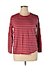Old Navy 100% Cotton Red Long Sleeve T-Shirt Size XL - photo 1