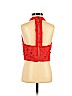 Forever 21 100% Polyester Orange Sleeveless Blouse Size S - photo 2