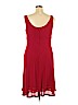 Scarlett 100% Polyester Red Cocktail Dress Size 16 - photo 2