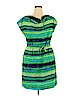 Olivia Matthews 100% Polyester Green Casual Dress Size 16 - photo 1