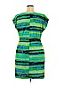 Olivia Matthews 100% Polyester Green Casual Dress Size 16 - photo 2