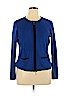 Casual Corner Blue Jacket Size XL - photo 1