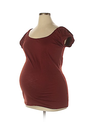 Mimi Maternity Short Sleeve Blouse (view 1)