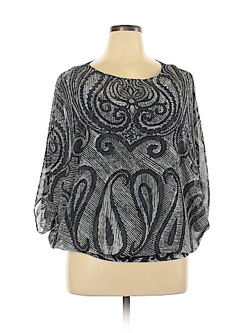 Alfani 3/4 Sleeve Blouse (view 1)