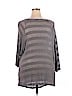 Pleione Gray 3/4 Sleeve Top Size 3X - photo 2