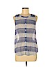American Eagle Outfitters 100% Polyester Blue Sleeveless Blouse Size M - photo 1
