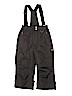 32 Degrees 100% Polyester Solid Black Snow Pants With Bib Size 10 - 12 - photo 1