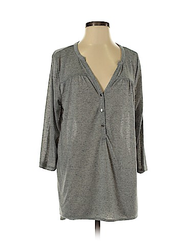 H&M Long Sleeve Henley (view 1)