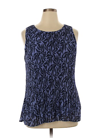 Roz & Ali Sleeveless Blouse (view 1)