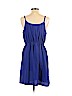 Mossimo 100% Polyester Blue Casual Dress Size L - photo 2