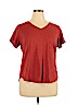 Old Navy 100% Cotton Red Short Sleeve T-Shirt Size XL - photo 1