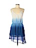 Ali & Kris 100% Polyester Blue Casual Dress Size L - photo 1