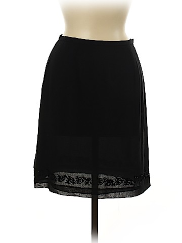 Ann Taylor Silk Skirt (view 1)
