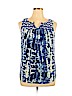 Assorted Brands Blue Sleeveless Blouse Size 1X - photo 1