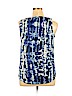 Assorted Brands Blue Sleeveless Blouse Size 1X - photo 2