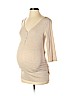 Old Navy Tan 3/4 Sleeve Henley Size XS - photo 1