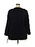 Alfred Dunner Black Long Sleeve Top Size 2X - photo 2