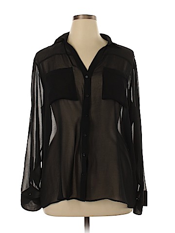 Nicole by Nicole Miller Long Sleeve Blouse (view 1)
