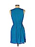 Bebop 100% Rayon Blue Casual Dress Size M - photo 2