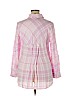 Denim 24/7 100% Rayon Pink Long Sleeve Button-Down Shirt Size 14 - photo 2