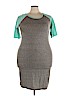 Lularoe Gray Casual Dress Size 3X - photo 1