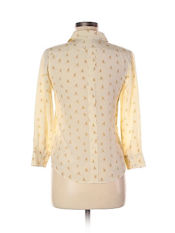 Club Monaco Long Sleeve Silk Top (view 2)