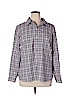 Christopher & Banks Purple Long Sleeve Blouse Size XL - photo 1