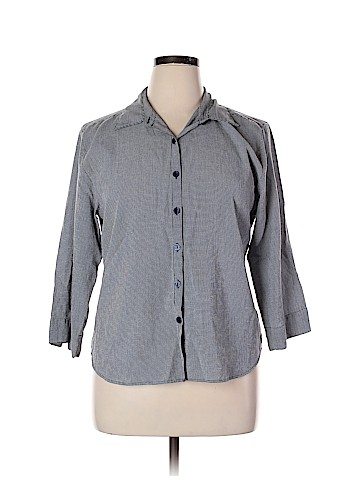 Christopher & Banks Long Sleeve Blouse (view 1)