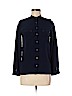 Club Monaco Blue Long Sleeve Blouse Size XS - photo 1