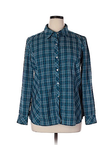 Christopher & Banks Long Sleeve Blouse (view 1)