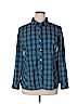 Christopher & Banks Blue Long Sleeve Blouse Size XL - photo 1